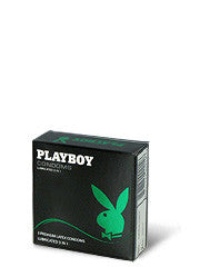 Playboy 潤滑型 3合1  避孕套